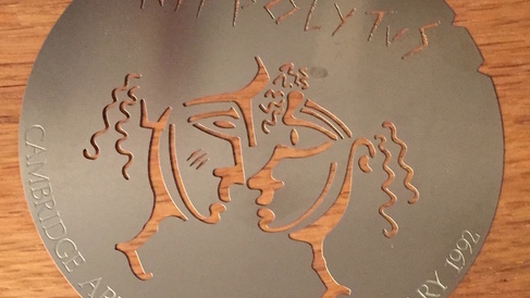Commemorative plaque from Hippolytus 1992