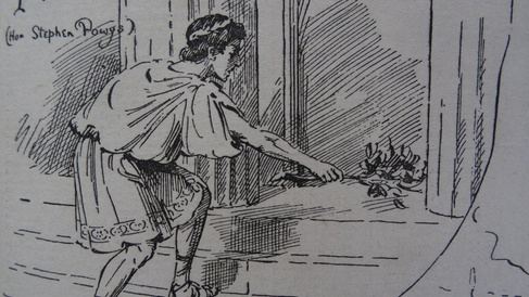 Illustration of the Hon. Stephen Powys as Ion