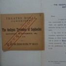 Ticket to Oedipus Tyrannus 1887