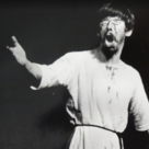 Oedipus blinded 